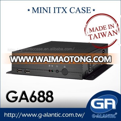 GA688 Mini ITX Computer Case for Car PC and Thin Client Computing